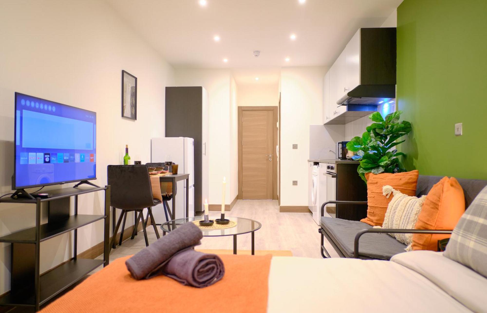 Goldersgreen Apartments By Sleepy London Zimmer foto